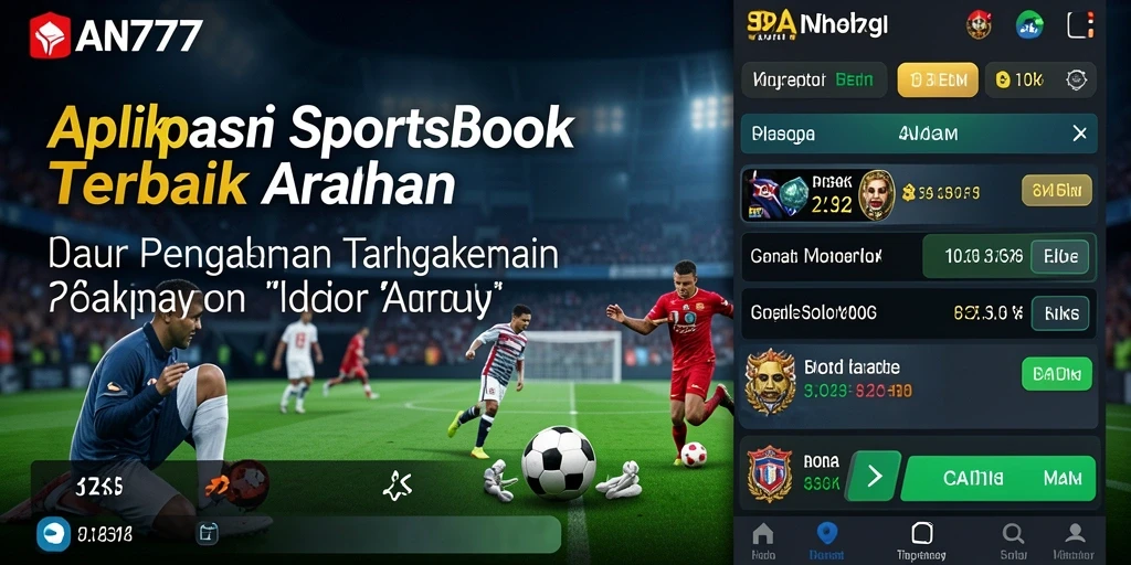 Tampilan screenshot AN777 saat pengguna menikmati taruhan olahraga.