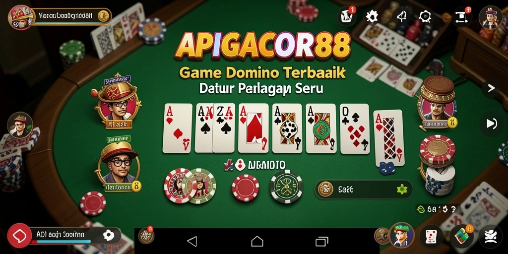Tampilan gameplay seru dan interaktif dari APIGACOR88.