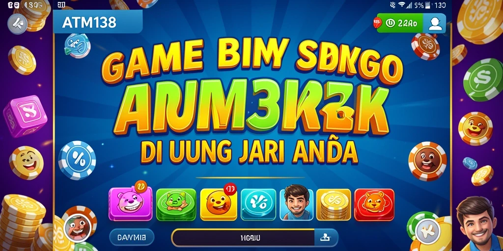 Screenshot permainan ATM138 menampilkan keseruan bermain Bingo online.