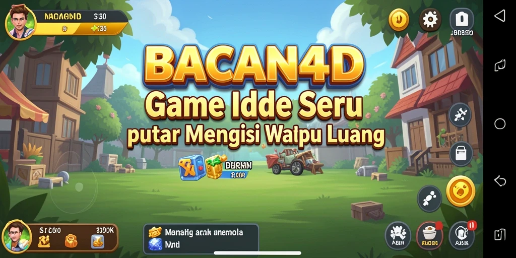 Tampilan gameplay BACAN4D yang menarik dan seru.