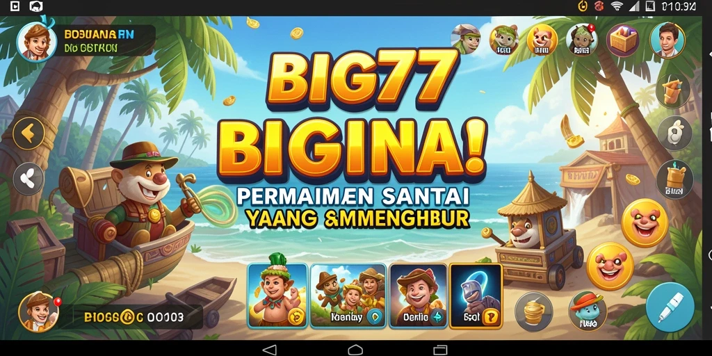 Screenshot gameplay BIG77 yang menarik dan menyenangkan.