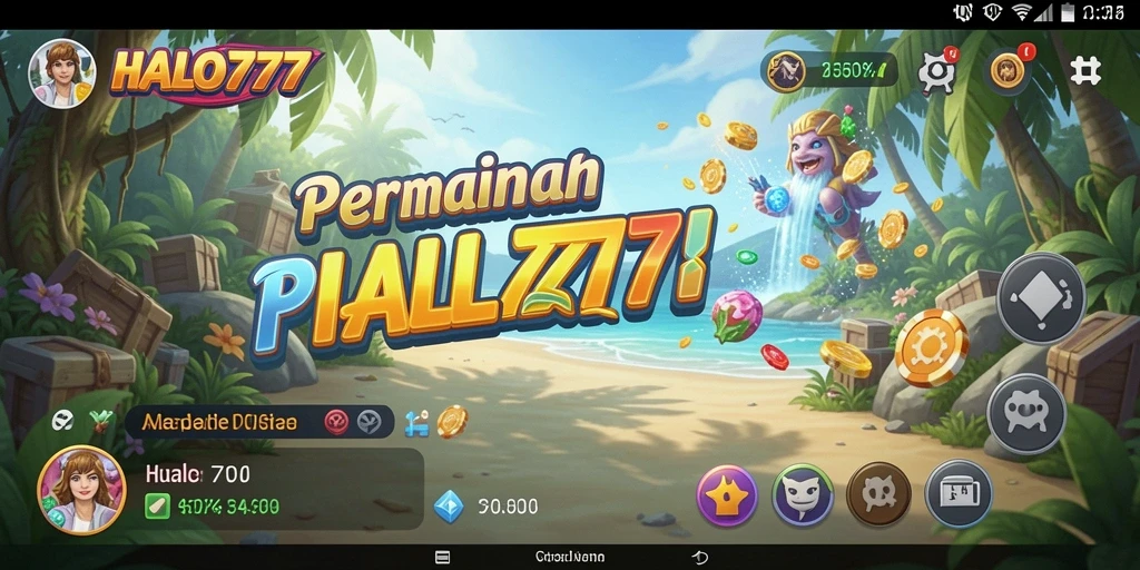 Tampilan gameplay HALO777 yang menarik dan menghibur.