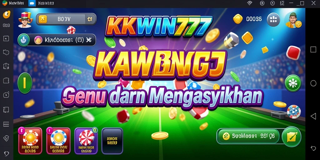 Screenshot gameplay KKWIN777 menunjukkan keseruan permainan Bingo.