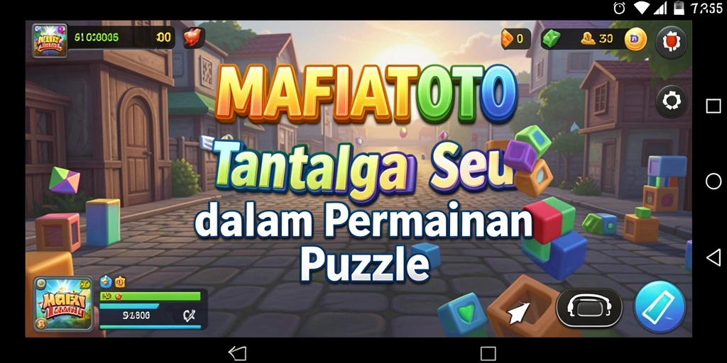 Tampilan gameplay menantang dalam MAFIATOTO yang penuh warna.