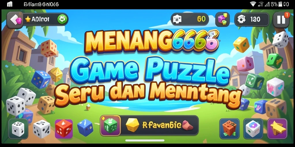 Tampilan gameplay MENANG666 dengan beragam teka-teki yang menarik.