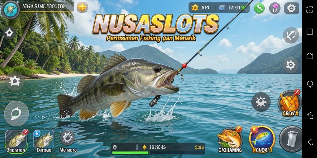 Tangkapan ikan yang menakjubkan dalam gameplay NUSASLOTS.