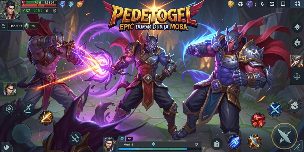 Gameplay seru di arena pertarungan PEDETOGEL yang penuh aksi.